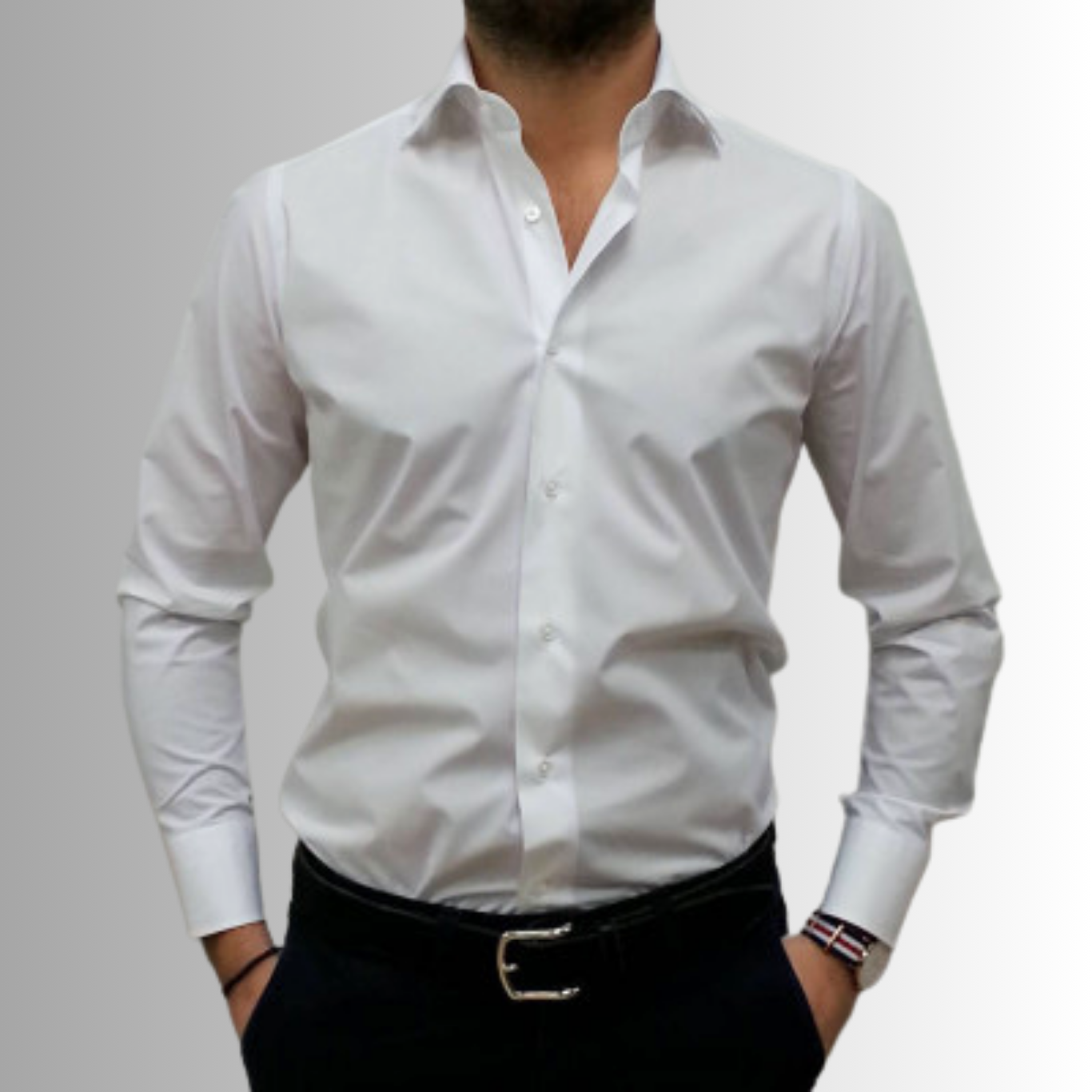 Camicia Uomo Caliban Slim fit Moretto Abbigliamento