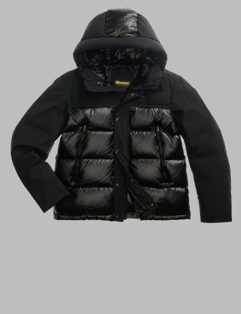 Piumino Uomo monocromatico Blauer mod. BROOK art. 26WBLUC03069-006355