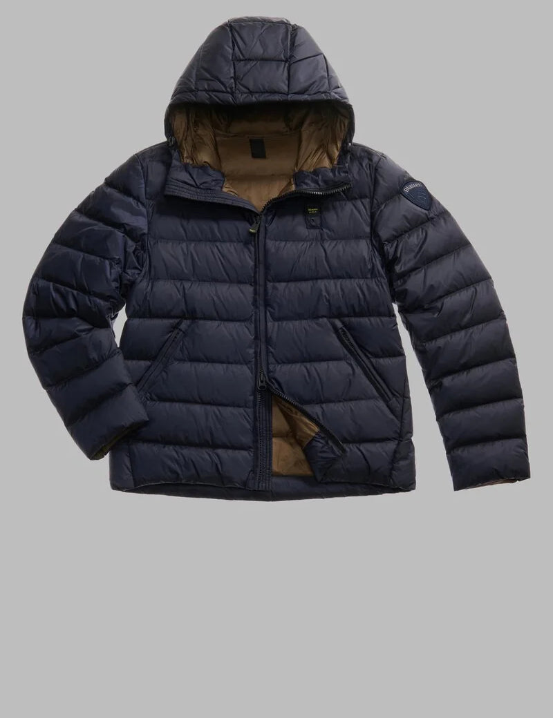Piumino Uomo con cappuccio Blauer mod. ACTION art. 25WBLUC03086-006047