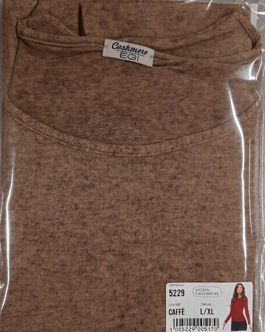 Maglia Girocollo Donna EGI art. 5229 in Cashmere