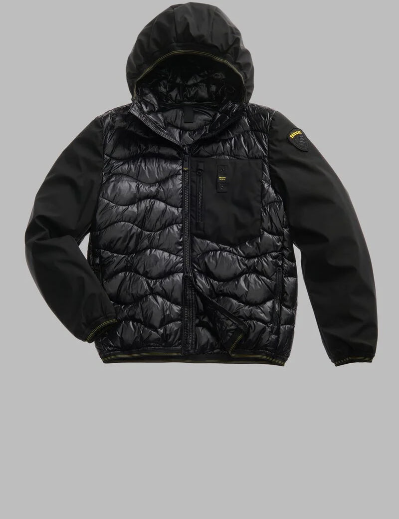 Piumino Uomo imbottitura mista Blauer mod. ALBERT art. 25WBLUC08078-006355