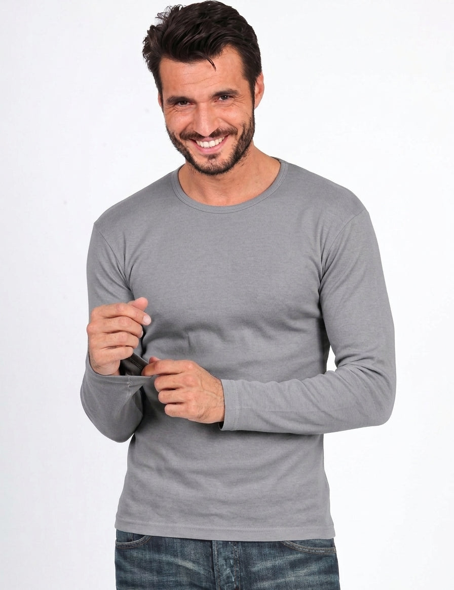Maglia Uomo Manica Lunga  Maglificio Ma.re Basic Cotton art. 952