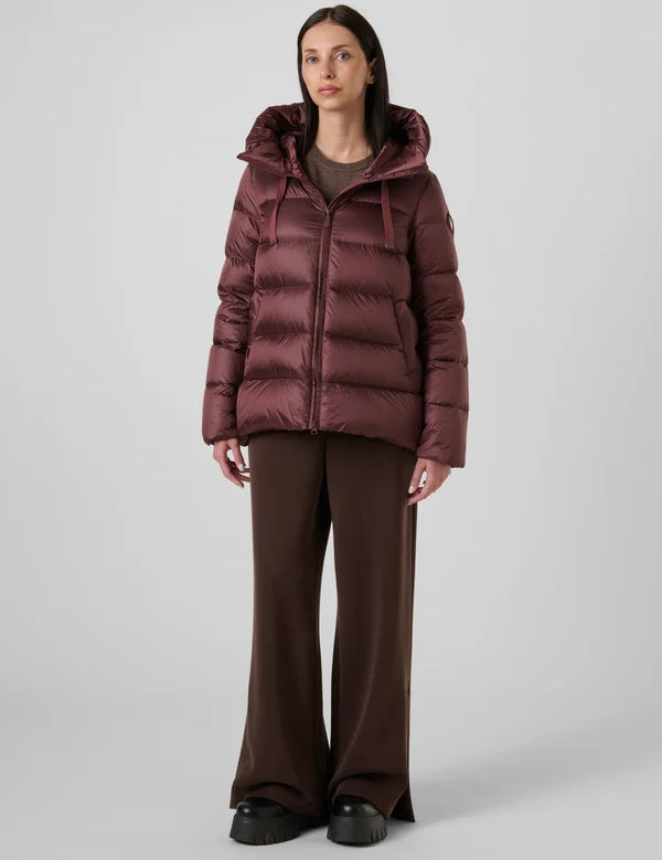 Piumino Donna in Nylon Lucido BOMBOOGIE mod. Rome art. GW6012TDLC6