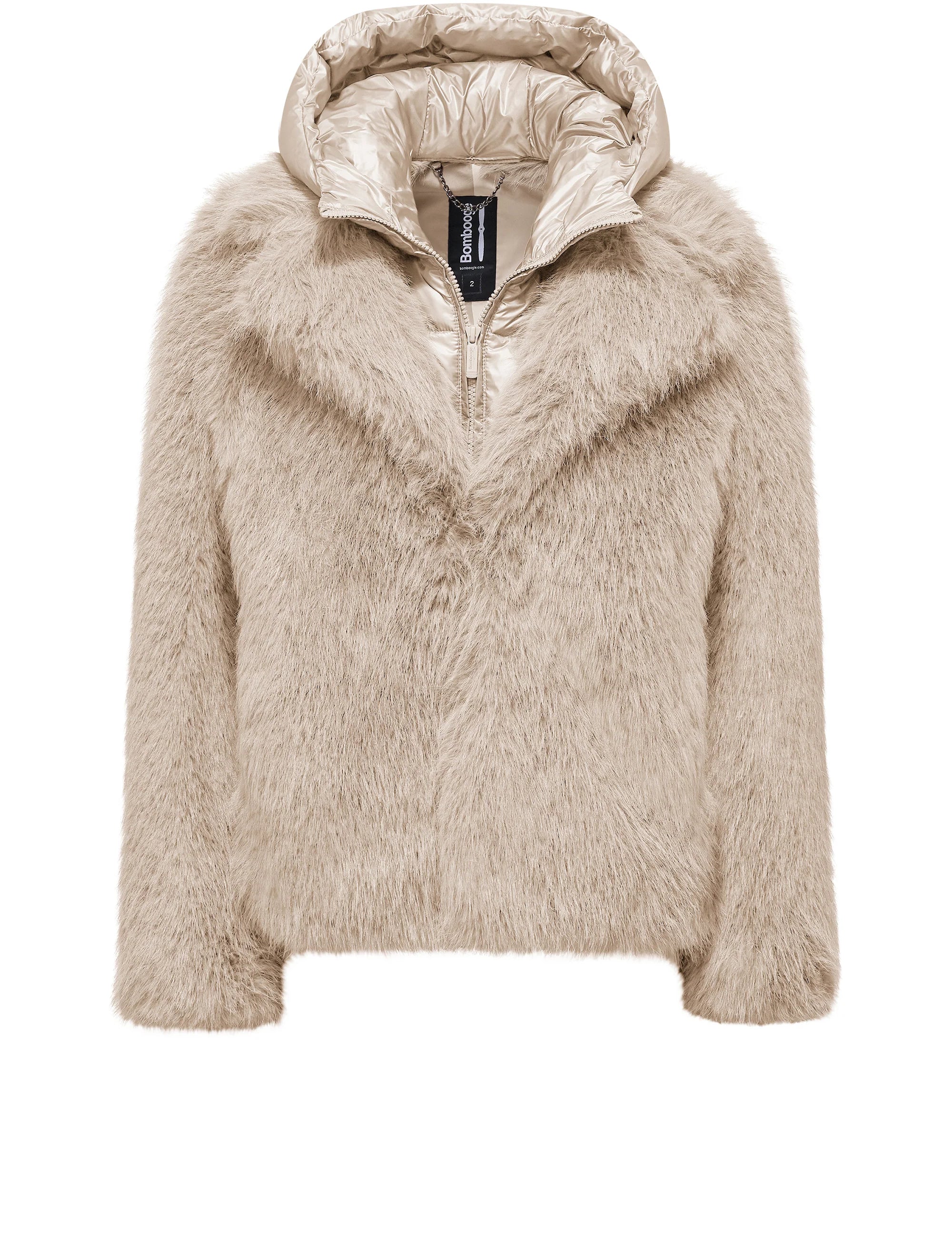 Pelliccia sintetica corta Donna Bomboogie mod. Paris art. GW9148TFRL5