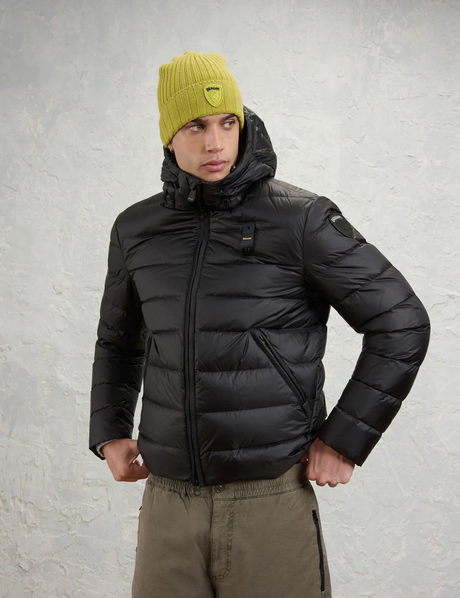 Piumino Uomo con cappuccio Blauer mod. ACTON art. 26WBLUC03044-006047