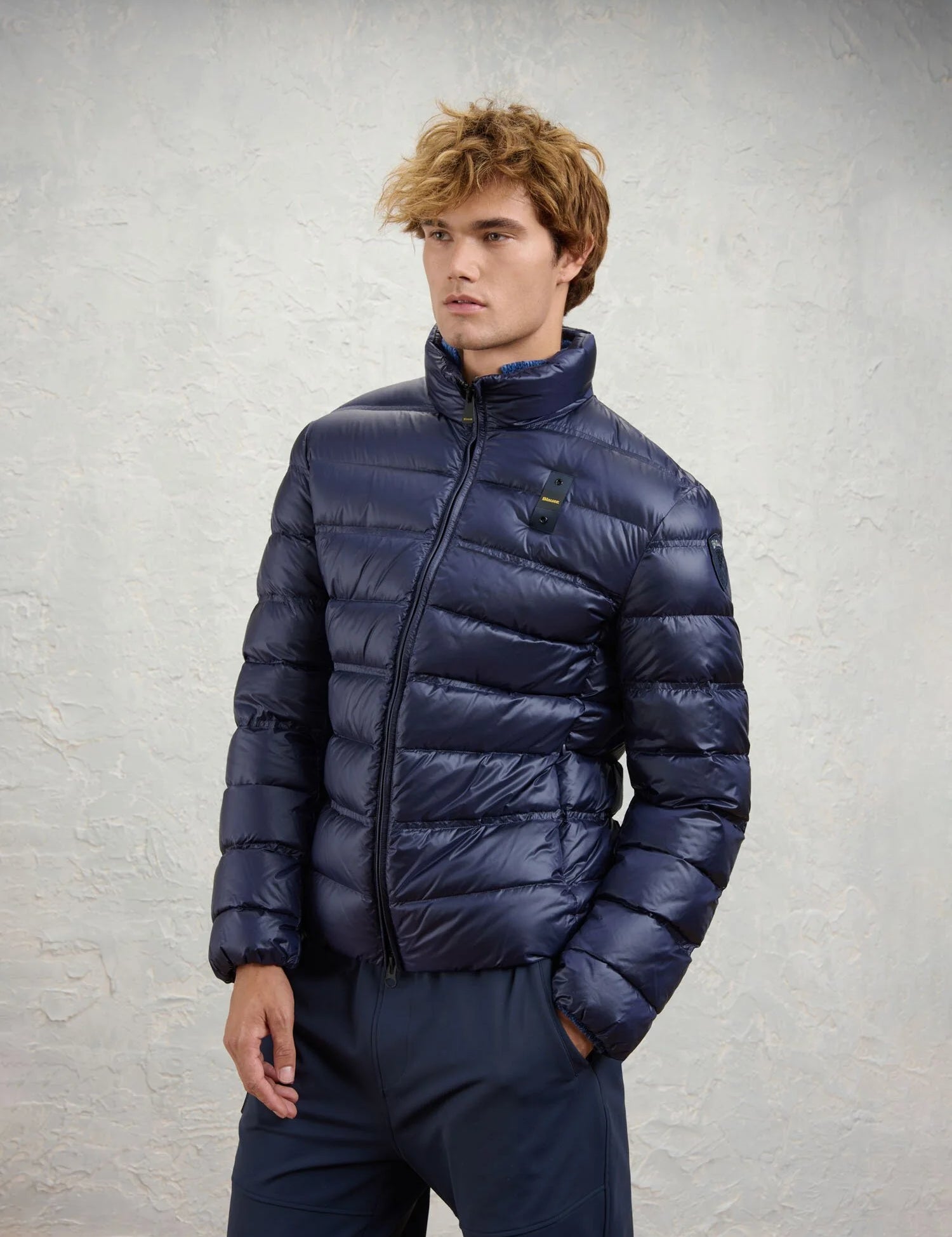 Piumino Uomo Blauer lucido BELMONT art. 26WBLUC03047-006719