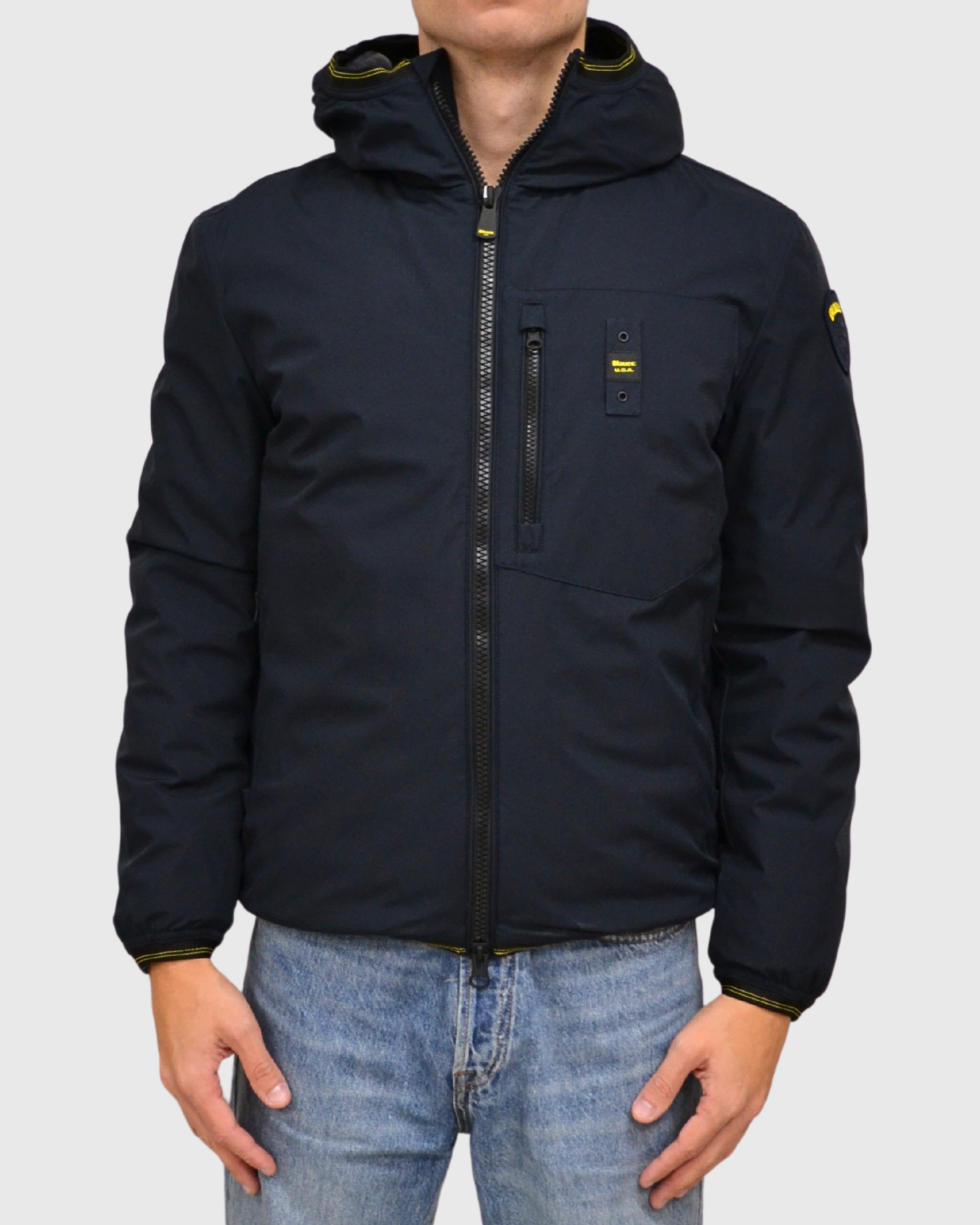 Piumino  Uomo Blauer mod. Derry art. 25WBLUK08030 005480