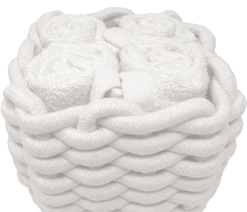 Set 4 lavette spugna in cotone DAUNEX modello Classic